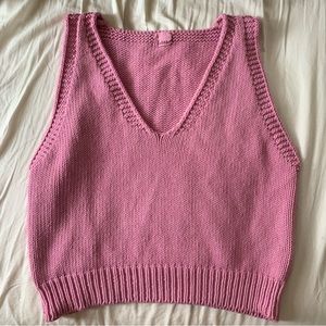 babaa vest no. 24 in fallen bougainvillea